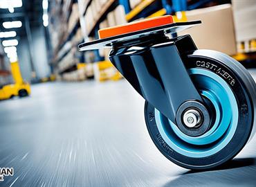 راهنمای جامع انتخاب چرخ پلی اورتان برای تجهیزات انبارداری